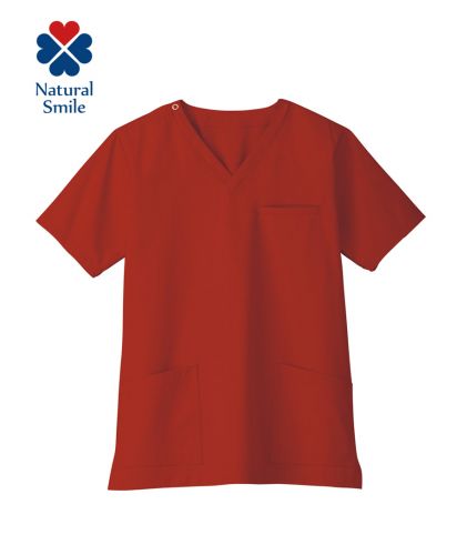 Natural Smile(ナチュラルスマイル)ユニセックススクラブ/13 オレンジ