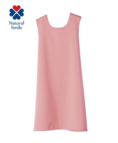 Natural Smile(ナチュラルスマイル)入浴介護エプロン/9 ピンク