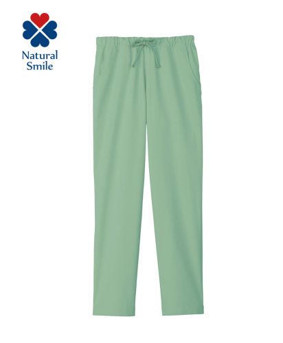 Natural Smile(ナチュラルスマイル)ユニセックススクラブパンツ/21 ライトグリーン