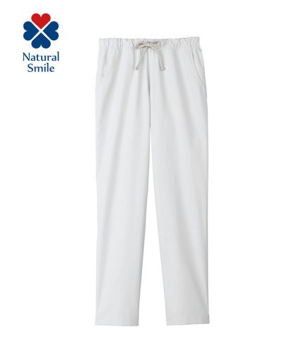 Natural Smile(ナチュラルスマイル)ユニセックススクラブパンツ/2 グレー