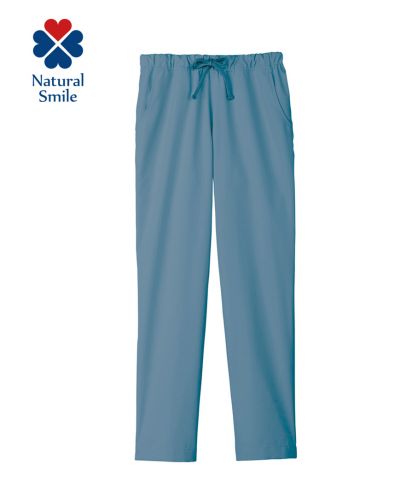 Natural Smile(ナチュラルスマイル)ユニセックススクラブパンツ/6 ブルー