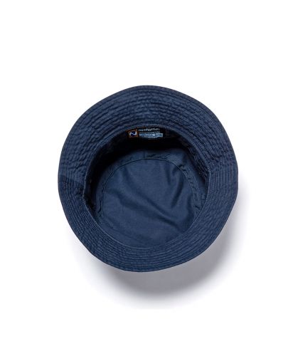 ニューハッタン(NEWHATTAN)ストライプ　バケットハット(Stripe Bucket Hat)/INSIDE:NY ネイビー