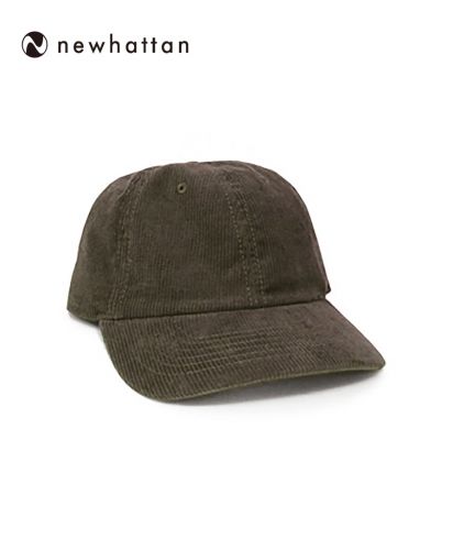 NEWHATTAN(ニューハッタン)コーデュロイキャップ/DR DKブラウン
