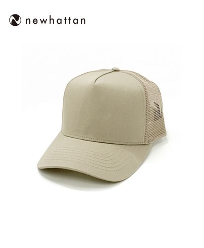 NEWHATTAN(ニューハッタン)5パネルコットンメッシュキャップ
