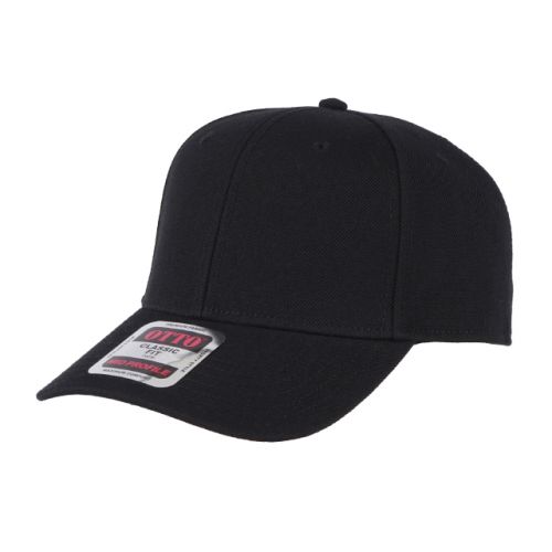 OTTO CAP】6パネルミッドプロファイルベースボールキャップ-USAカーブバイザーキャップ卸売【オレンジパーム】