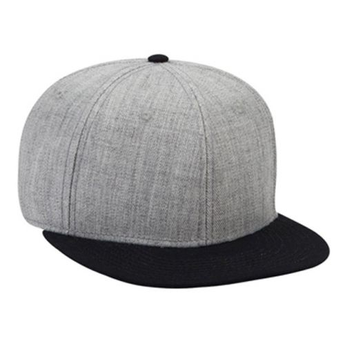 OTTO CAP】ヘザーウールブレンド フラットバイザーキャップ