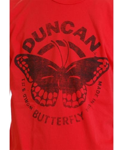 メンズ"Duncan Butterfly"グラフィック柄プリントTシャツ/WR