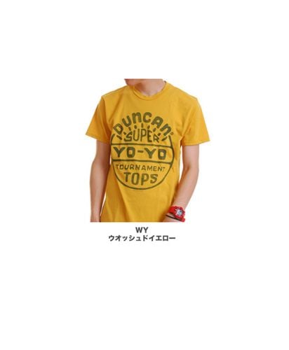 メンズ"DuncanSuper"グラフィック柄プリントTシャツ/展開カラー