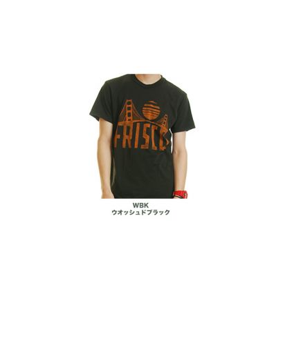 メンズ"FRISCO"グラフィック柄プリントTシャツ/展開カラー