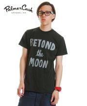 メンズ"Beyond The Moon"グラフィック柄プリントTシャツ/Mサイズ 175cm
