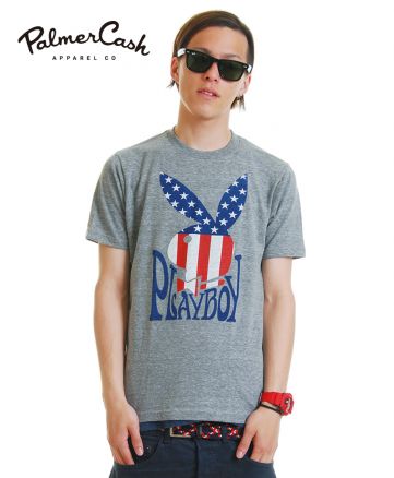 メンズ"Americana"グラフィック柄プリントTシャツ/Mサイズ 175cm