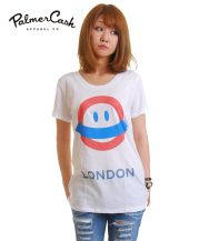 レディース"London Tube"グラフィック柄プリントTシャツ/WSサイズ 156cm