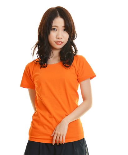 5.6オンス ヘビーウェイトTシャツ  015オレンジ レディースモデル