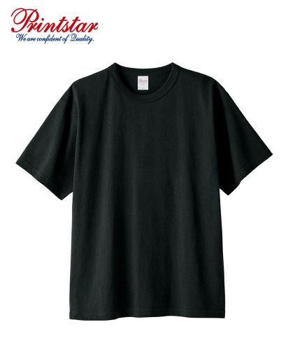 プリントスター(Printstar)5.9オンス オープンエンドTシャツ/005ブラック