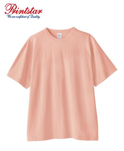 プリントスター(Printstar)5.9オンス オープンエンドTシャツ/400ダスティピンク