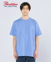 5.6オンス ヘビーウェイトリミテッドカラーTシャツ/463ダスティブルー Lサイズ メンズモデル183cm