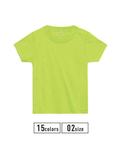 5.6オンスヘビーウエイトベビーTシャツ 024ライトグリーン