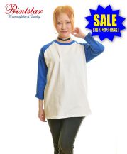 【SALE】Printstar(プリントスター)5.6オンスヘビーウエイトベースボールTシャツ|カラー732 Mサイズ レディースモデル 155cm
