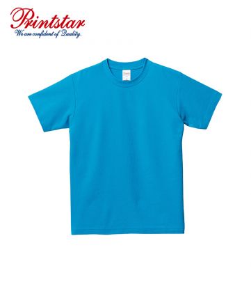 5.8オンス T/C クルーネックTシャツ034ターコイズ