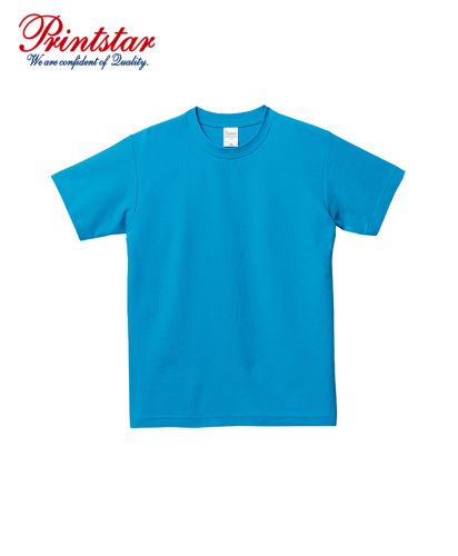 5.8オンス T/C クルーネックTシャツ034ターコイズ