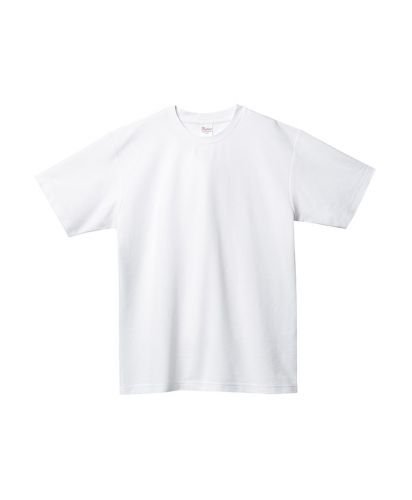 5.8オンス T/C クルーネックTシャツ001ホワイト