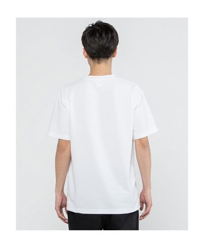 5.8オンス T/C クルーネックTシャツ001ホワイト メンズモデル