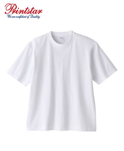 プリントスター(Printstar)7.4オンス スーパーヘビービッグTシャツ/001ホワイト