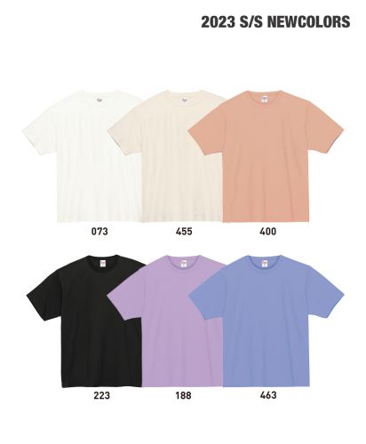 7.4オンススーパーヘビーTシャツ 2023 S/S NEWCOLORS