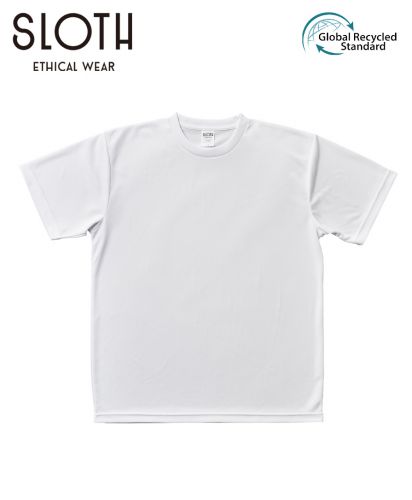 ポリエステルTシャツ/ 001ホワイト