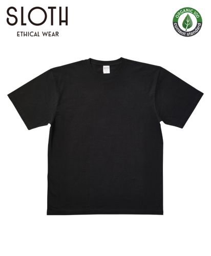 オーガニックコットンTシャツ / 007ブラック