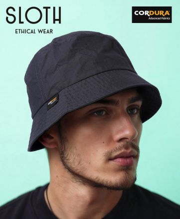 コーデュラ バケットハット/スロス(SLOTH) メンズモデル着用画像 310ネイビー