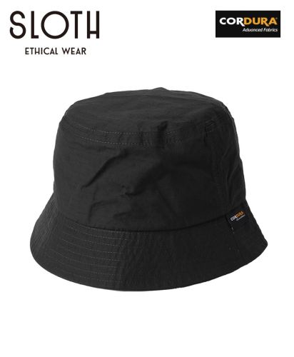コーデュラ バケットハット/スロス(SLOTH) 007ブラック