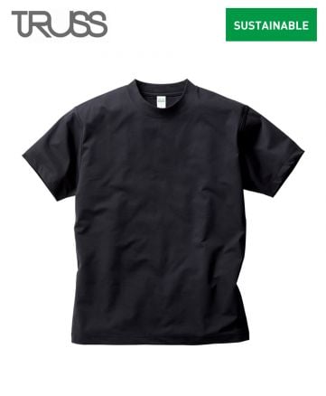コットンライクドライTシャツ（リサイクルポリ50%）/02 ブラック