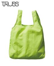 TRUSS(トラス)ナイロン ポケッタブルエコバッグ/31ライム