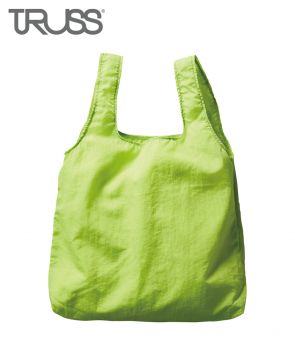 TRUSS(トラス)ナイロン ポケッタブルエコバッグ/31ライム