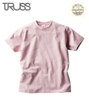 トラス(TRUSS)オーガニックコットンTシャツ/ 2022新色 ダスティピンク