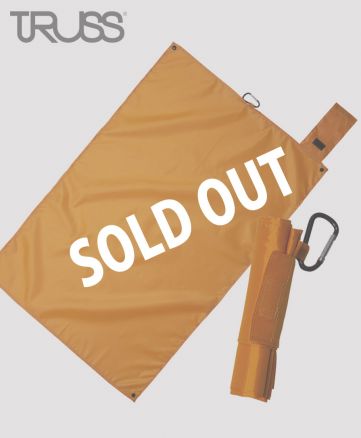 TRUSS(トラス) リップシングルピクニックシート/ 10オレンジ/SOLDOUT