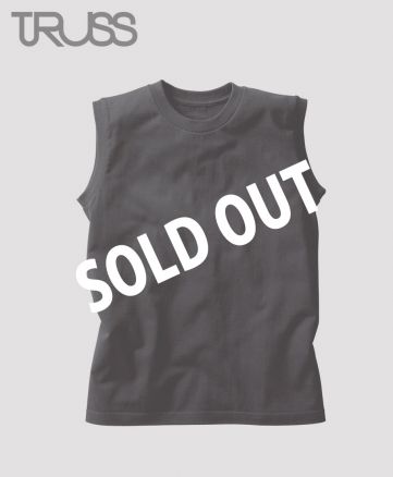 トラス(TRUSS)ウィメンズ ノースリーブ Tシャツ/ 03ディープブラック/SOLDOUT