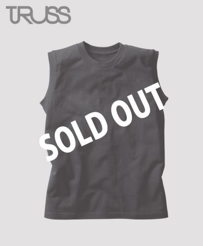 トラス(TRUSS)ウィメンズ ノースリーブ Tシャツ/ 03ディープブラック/SOLDOUT