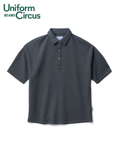 Uniform Circus BEAMS（ユニフォーム サーカス ビームス）ユニセックスポロシャツ/2 グレー