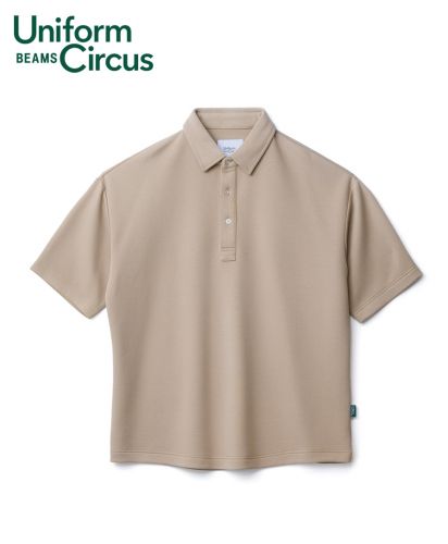 Uniform Circus BEAMS（ユニフォーム サーカス ビームス）ユニセックスポロシャツ/1 ベージュ