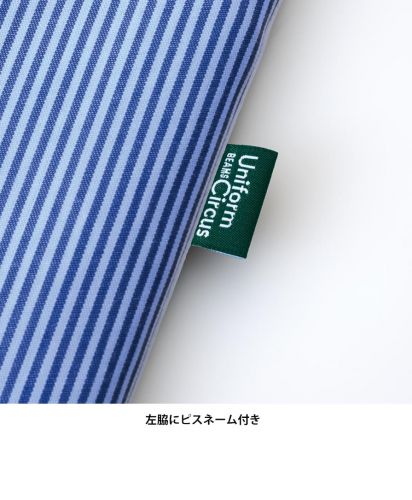 Uniform Circus BEAMS（ユニフォーム サーカス ビームス）ユニセックスレギュラーカラーシャツ/左脇にピスネーム付き