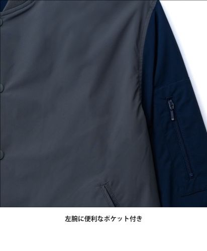 Uniform Circus BEAMS(ユニフォーム サーカス ビームス)ユニセックスジャケット/左胸に便利なポケット付き