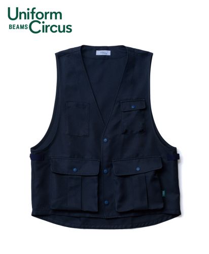Uniform Circus BEAMS(ユニフォーム サーカス ビームス)エプロンベスト/8 ネイビー