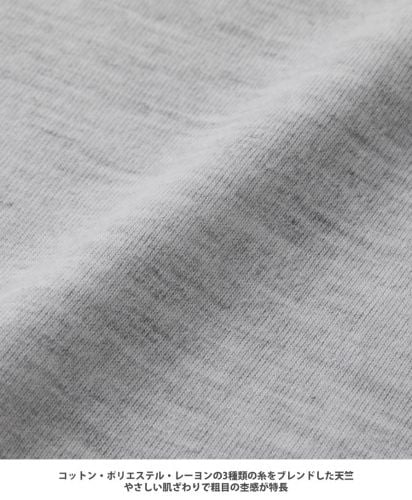 5.6ozトライブレンド ビッグシルエットTシャツ/ コットン・ポリエステル・レーヨンの3種類の糸をブレンド/粗目の杢感が特長