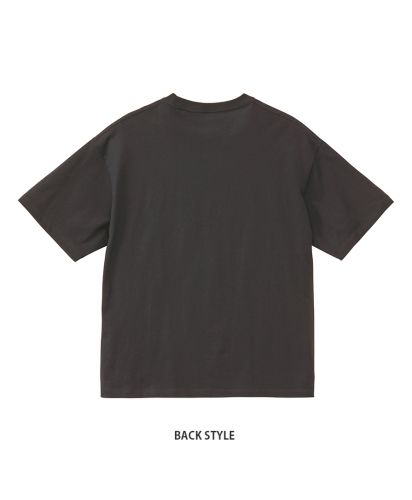 ユナイテッドアスレ(United Athle)6.5オンス ファインジャージー ボックスシルエット Tシャツ/(back style)165スミ