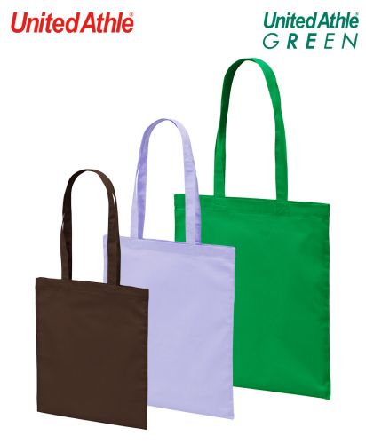 United Athle(ユナイテッドアスレ)デイリー フラット トートバッグ/３サイズ