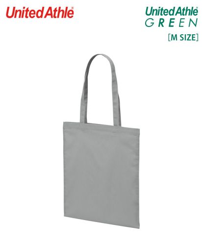 United Athle(ユナイテッドアスレ)デイリー フラット トートバッグ/Mサイズ｜013グレー