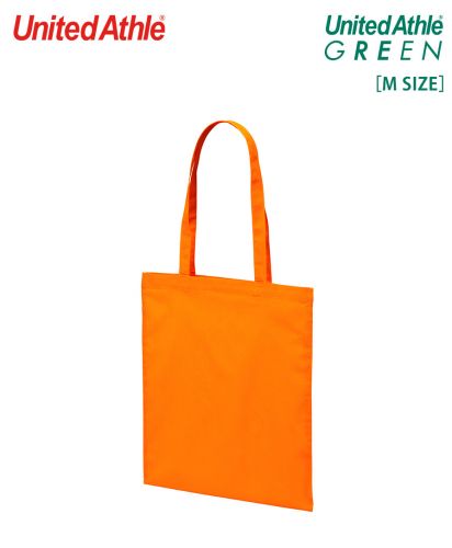 United Athle(ユナイテッドアスレ)デイリー フラット トートバッグ/Mサイズ｜064オレンジ