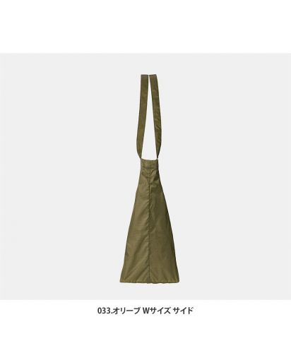 ユナイテッドアスレ(United Athle)ライトナイロン リップストップ トートバッグ/033.オリーブ Wサイズサイド